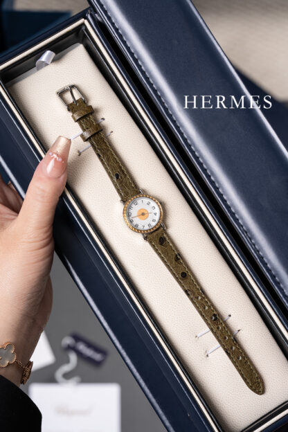 Hermes gold coin twist watch antique watch