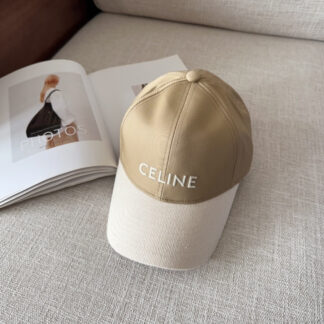 Celine letter embroidered couple fashion baseball cap