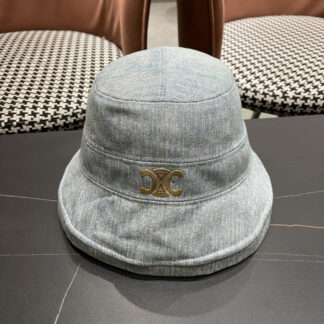Celine women's autumn and winter elegant bow bucket hat