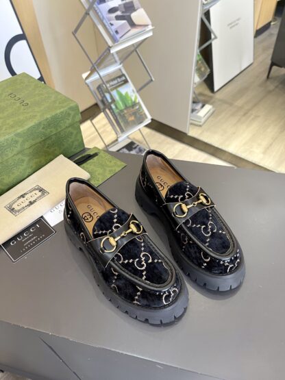Gucci platform loafers