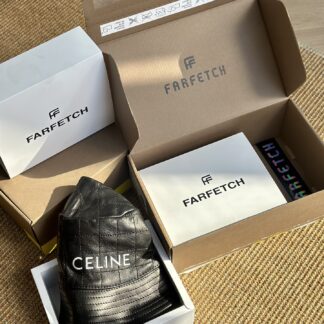 Celine sheepskin diamond high fashion bucket hat