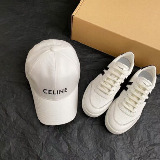 Celine all-match embroidered lettering baseball cap