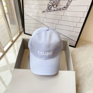 Celine all-match embroidered letters baseball cap