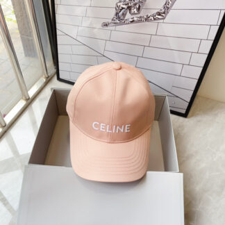 Celine all-match embroidered letters baseball cap