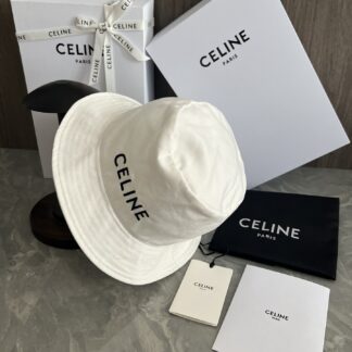 Celine embroidered lightweight bucket hat