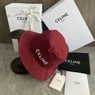 Celine embroidered lightweight bucket hat
