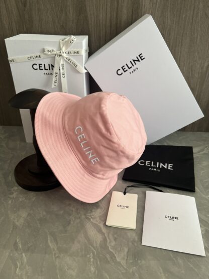 Celine embroidered lightweight bucket hat