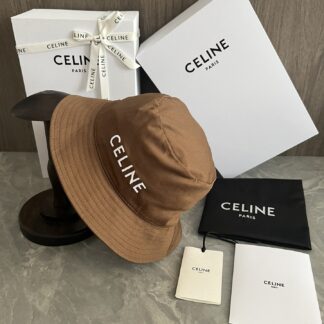 Celine embroidered lightweight bucket hat