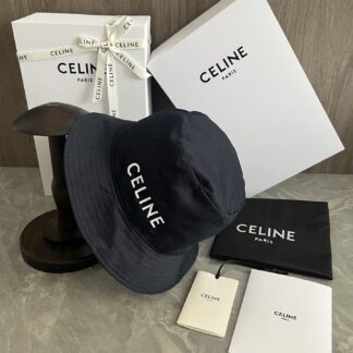 Celine embroidered lightweight bucket hat