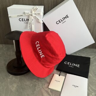 Celine embroidered lightweight bucket hat