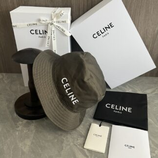 Celine embroidered lightweight bucket hat