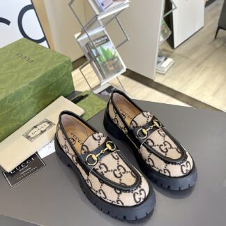 Gucci platform loafers