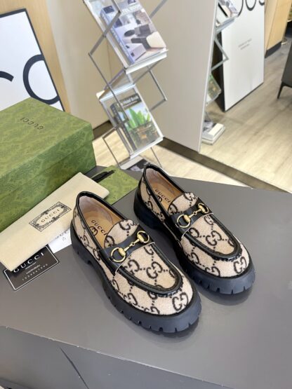 Gucci platform loafers