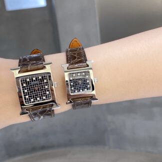 Hermes Fashion Diamond Quartz Watch