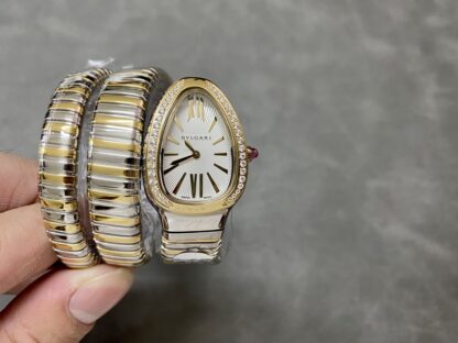 Bulgari snake-shaped classic exquisite watch