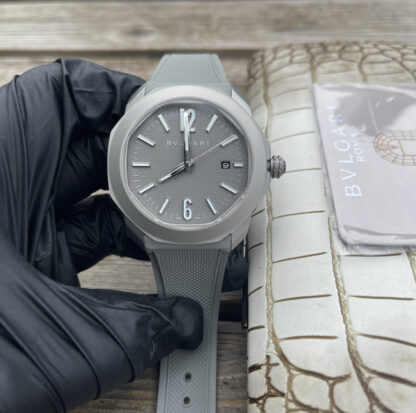 Bulgari octagonal design noble and domineering mechanical watch