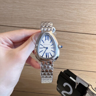 Bulgari Slim Gold Snake Shadow Sparkling Watch