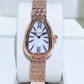 Bulgari Slim Shining Classic Snake Shadow Watch