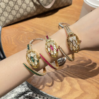 Bulgari Fashion Snake Bracelet Watch