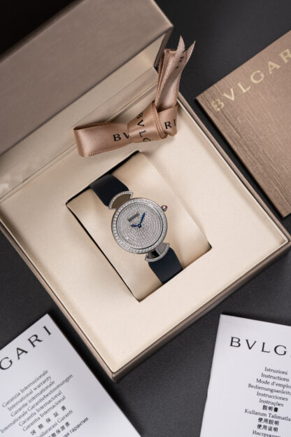 Bulgari luxury soft wrist watch