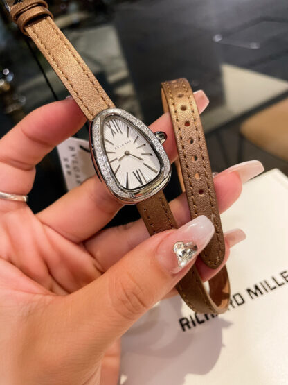 Bulgari snake-shaped personalized watch