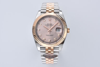 Rolex 126331 Moissanite Rose Gold 41mm Datejust