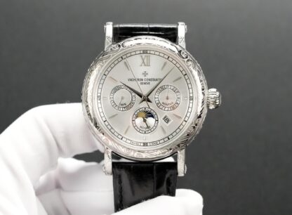 Vacheron Constantin Business Casual Engraved Watch