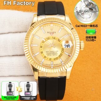 Rolex FH factory uses 904L stainless steel case with internal weight