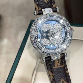 Louis Vuitton full diamond jewelry watch