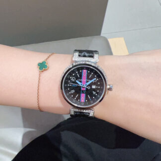 Louis Vuitton cowhide watch