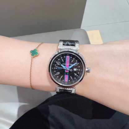 Louis Vuitton cowhide watch