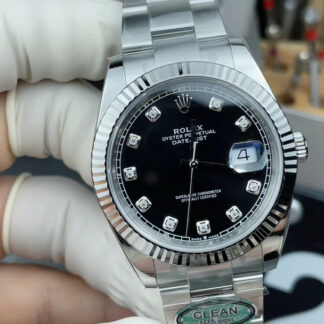 Rolex Black Dial Log