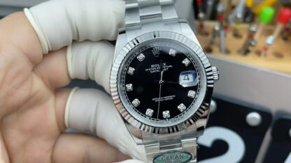 Rolex Black Dial Log