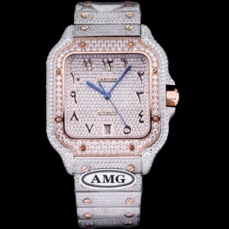 Cartier luxury shining mechanical watch