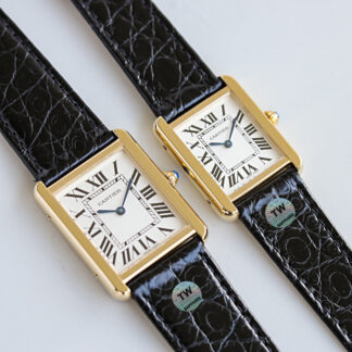 Cartier classic blue balloon low-key watch