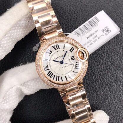Cartier prosperous and elegant blue balloon series watch