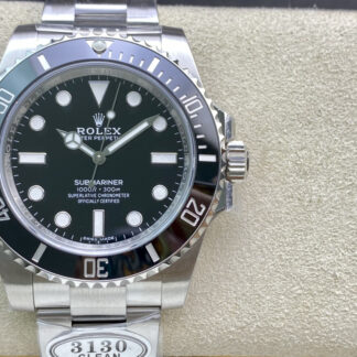 Rolex Black Submariner without calendar