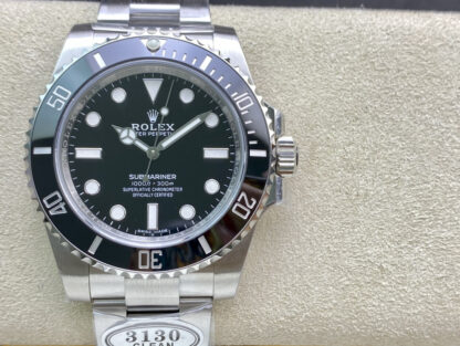 Rolex Black Submariner without calendar