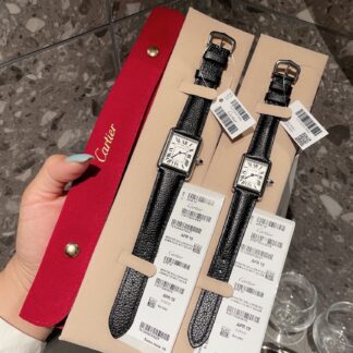 Cartier low-key retro watch