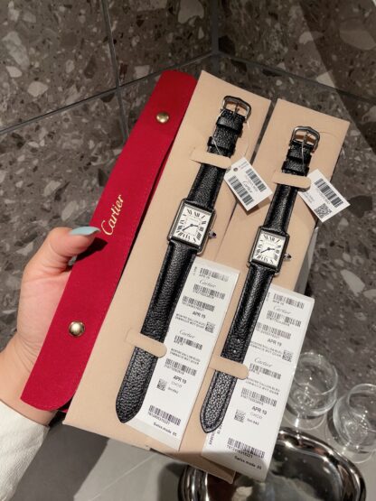 Cartier low-key retro watch