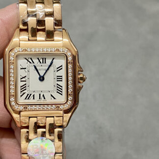 Cartier Classic Cheetah Square Elegant Luxury Watch