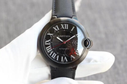Cartier Black Warrior Blue Balloon Series Mechanical Watch