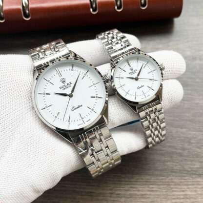 Rolex couple watches with original imported quartz movement