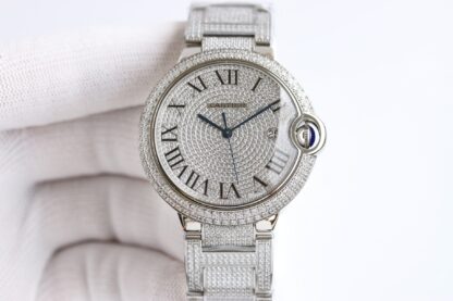 Cartier Luxury Blue Balloon Series Mechanical Watch