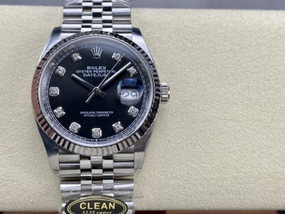 Rolex 36mm Black Diamond Datejust