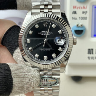 Rolex Black Diamond Datejust 3235 movement