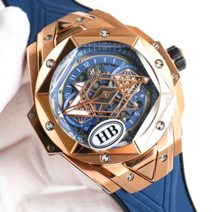 Hublot Big Bang Sang Bleu Ⅱ Tattoo Second Generation Watch