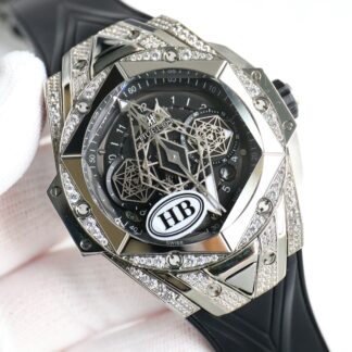 Hublot Big Bang Sang Bleu Ⅱ Tattoo Second Generation Watch