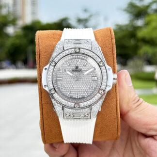 Hublot Big Bang "One Click" Stainless Steel Rainbow Watch