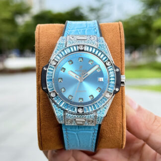 Hublot Big Bang "One Click" Stainless Steel Rainbow Watch